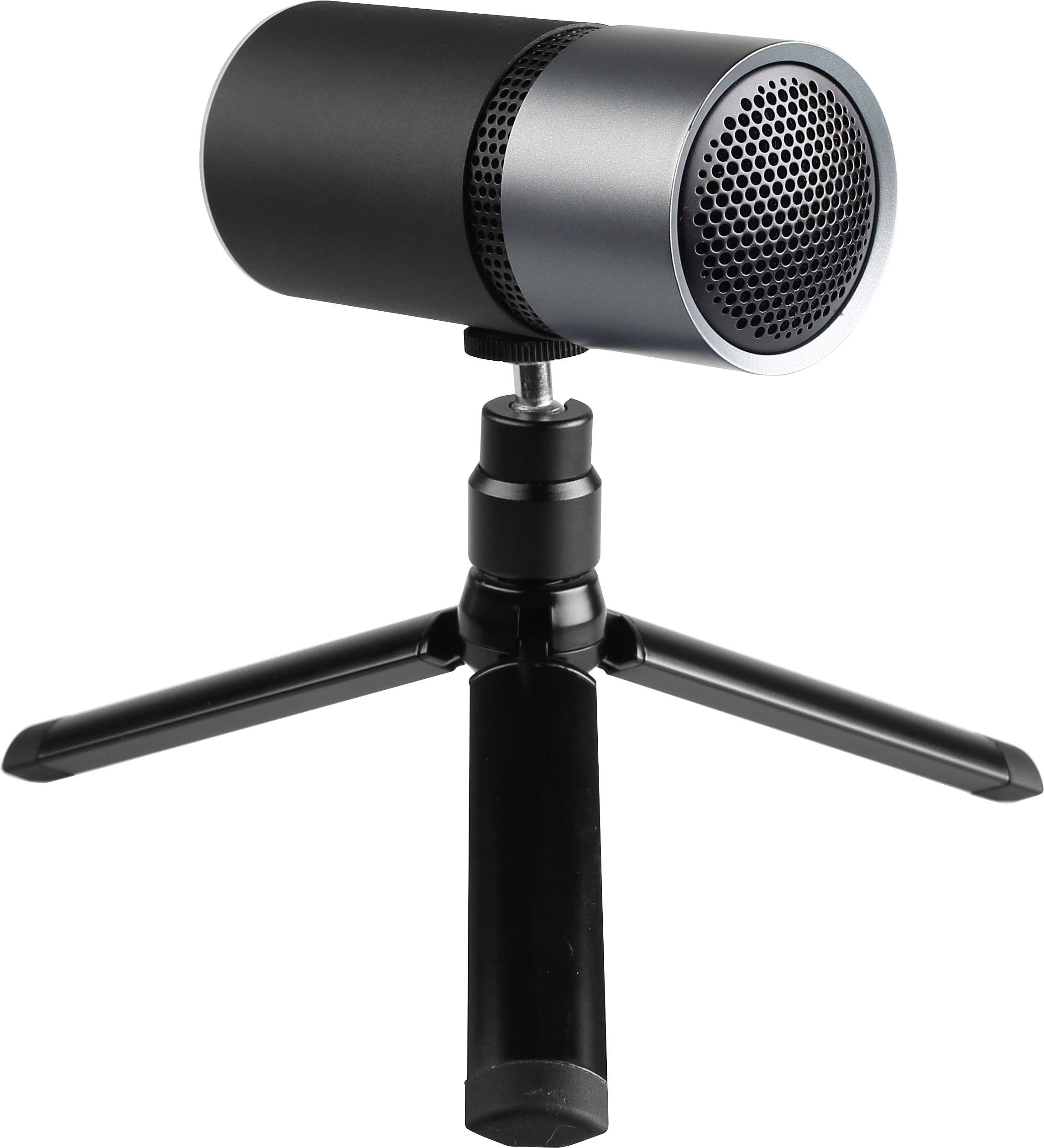 Thronmax M8 Stand USB-Studiomikrofon Übertragungsart (Details):Kabelgebunden Standfuß, inkl. Kabel USB-C®, Audio, stereo (3.5 mm Klinke) Kabelgebun