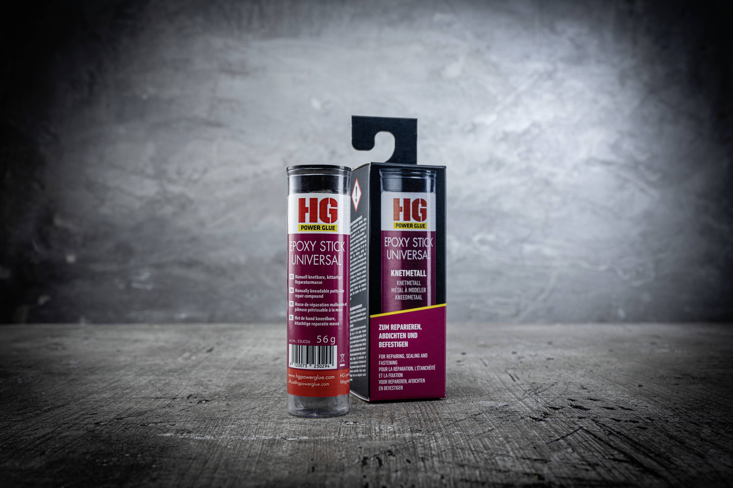 HG Power Glue ESU056PB Epoxy Stick Universal 56 g