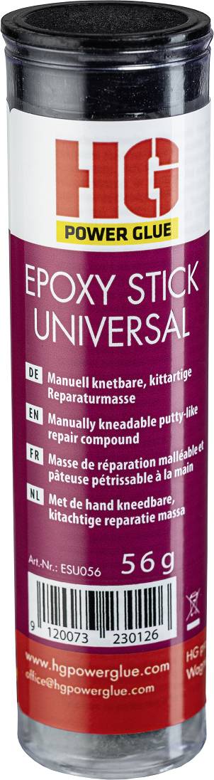 HG Power Glue ESU056PB Epoxy Stick Universal 56 g