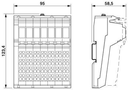 Phoenix Contact 2702875 ILB BT ADIO MUX I/O-Modul