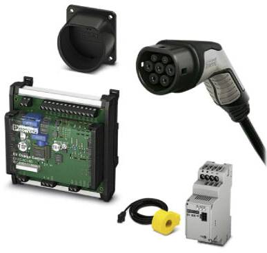 Phoenix Contact EV-SET-T2AC-BAS-RCM1-20AC5MES Mobile Ladestation Typ 2 Mode 3 16 A 3.7 kW