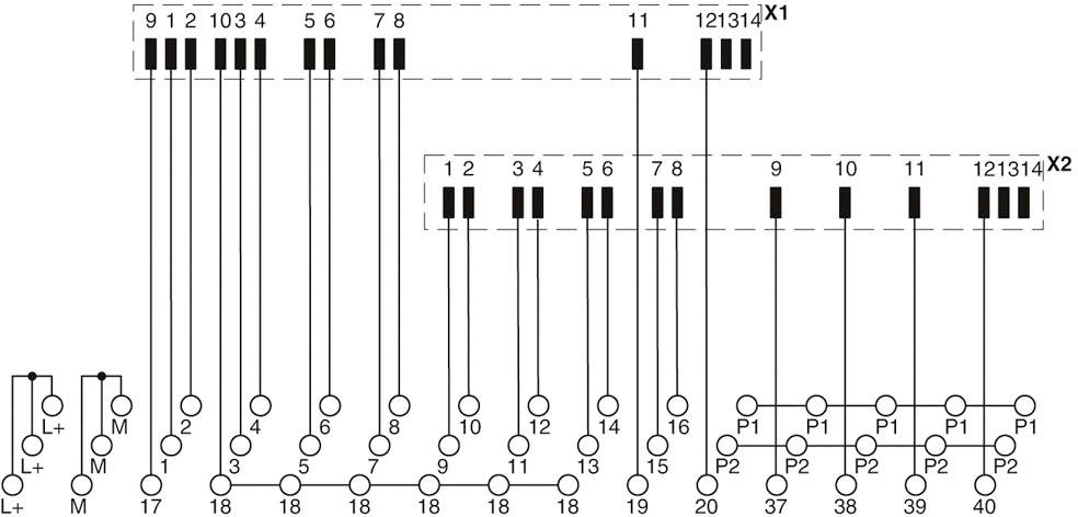 Phoenix Contact Passivmodul 2908465 VIP-3/PT/2FLK14/AN/2P/S7-1500A Inhalt: 1St.