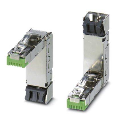 Phoenix Contact CUC-IND-C1ZNI-S/R4IE8 RJ45-Steckverbinder 1421607 Stecker, gerade Polzahl Sensoren 8 Grün 1St.