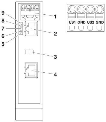 Phoenix Contact INJ 1000-T PoE Injektor 10 / 100 / 1000MBit/s IEEE 802.3af (12.95 W)