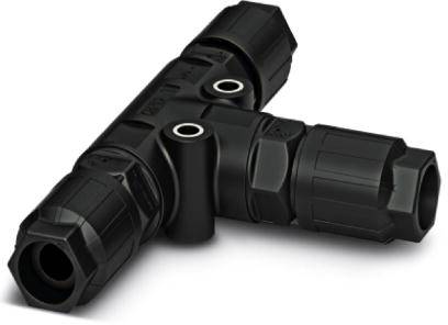 Phoenix Contact 1424046 T-Verteiler Schraubverriegelung, T-Verteiler Gesamtpolzahl: 4 1 St.