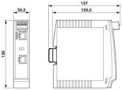 Phoenix Contact INJ 1000 PoE Injektor 10 / 100 / 1000MBit/s IEEE 802.3af (12.95 W)