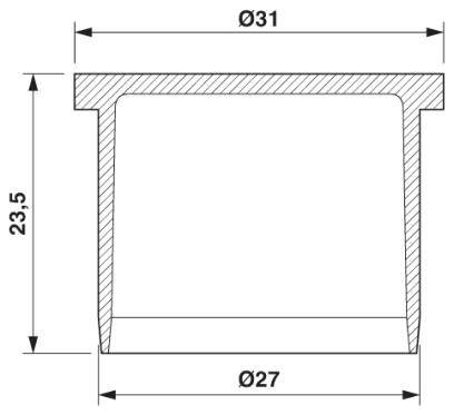 Phoenix Contact 1404529 Schutzkappe 10St.