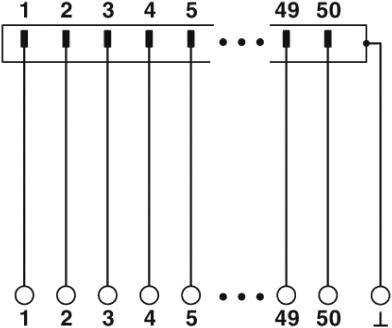 Phoenix Contact Übergabemodul 2903786 VIP-3/PT/D50SUB/F Inhalt: 1St.