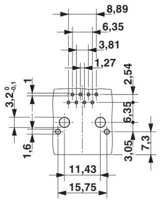 Phoenix Contact VS-08-BU-RJ45-6/LH-1 RJ45-Buchseneinsatz 1653087 Polzahl Sensoren 8 Metall 5St.