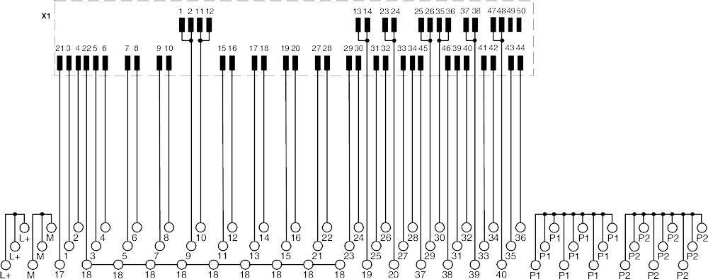 Phoenix Contact Passivmodul 2908499 VIP-3/PT/FLK50/AN/2P/S7-1500 Inhalt: 1St.
