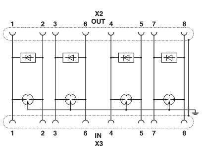 Phoenix Contact INJ 2111-T PoE Injektor 10 / 100 / 1000MBit/s IEEE 802.3af (12.95 W)