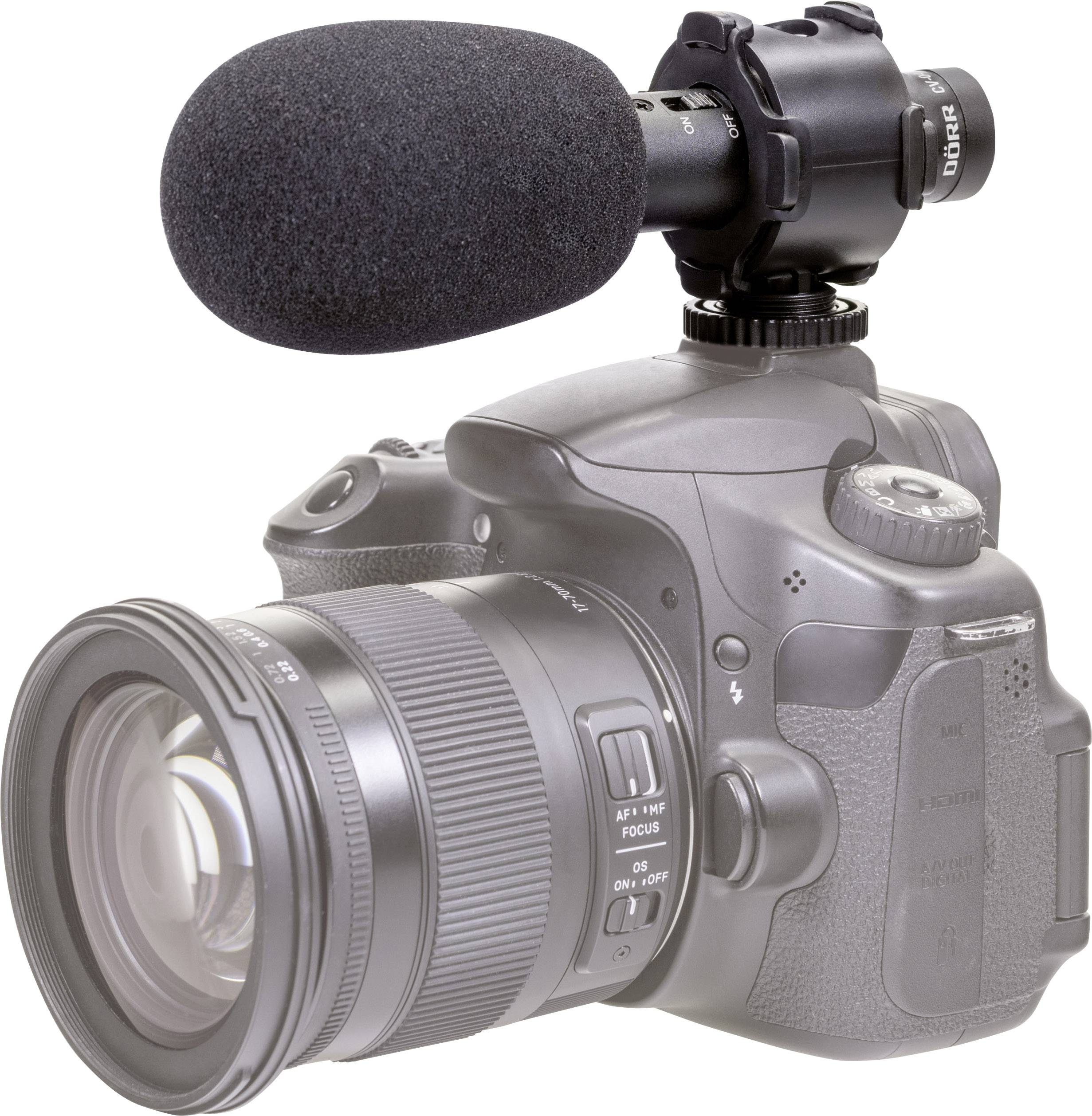 DÖRR CV-04 Ansteck Kamera-Mikrofon