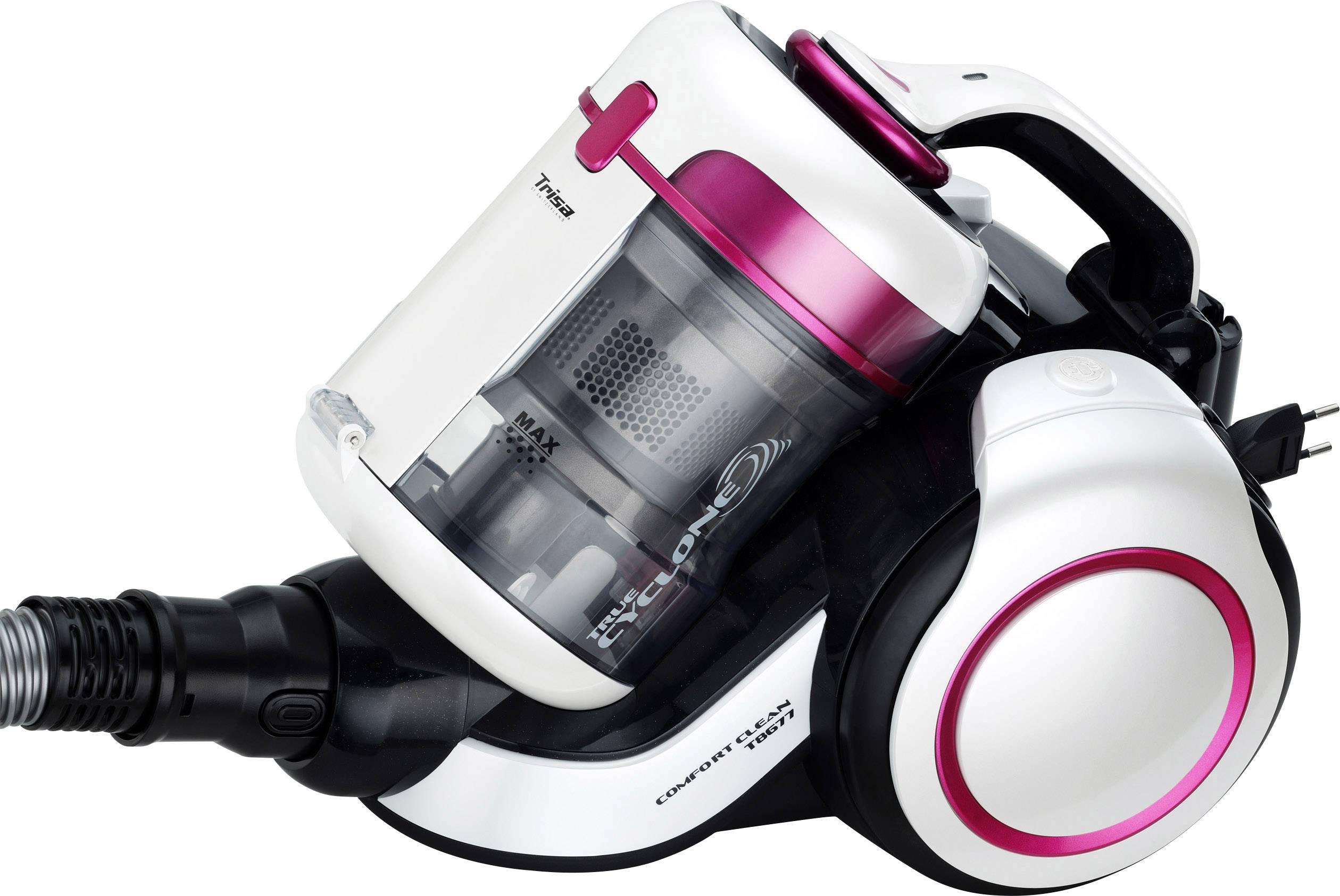 Trisa Staubsauger "Comfort Clean T8677" rosa Staubsauger 700W Beutellos