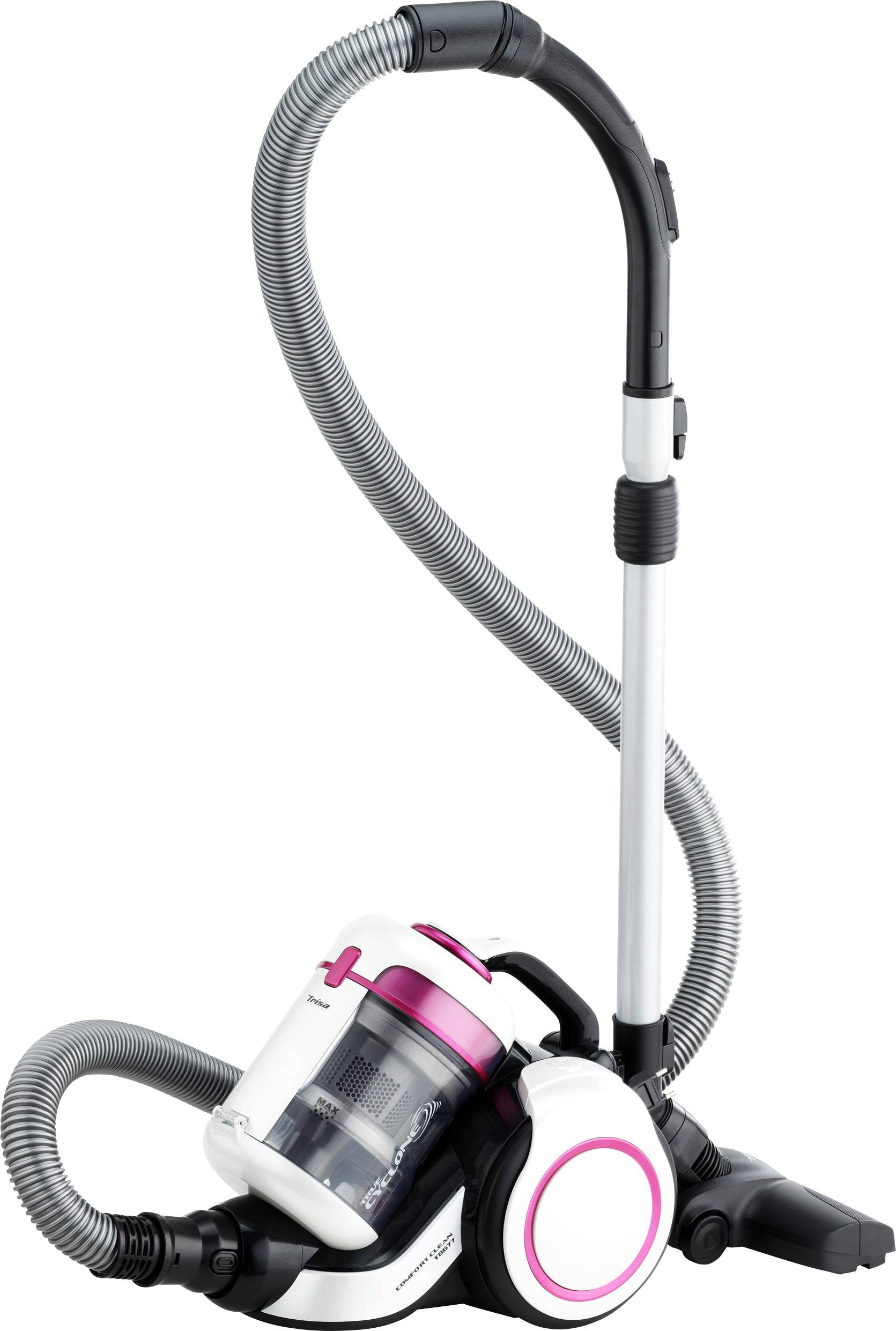 Trisa Staubsauger "Comfort Clean T8677" rosa Staubsauger 700W Beutellos