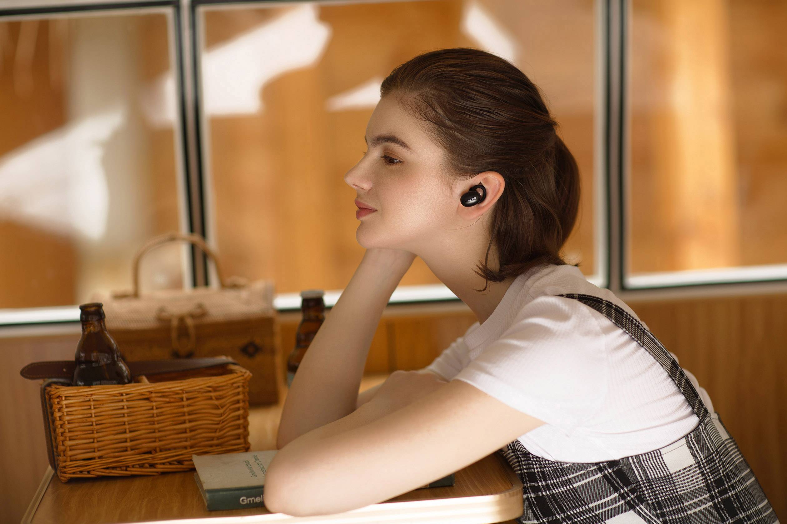 1more E1026BT-I True Wireless  In Ear Kopfhörer In Ear Headset, Noise Cancelling Schwarz