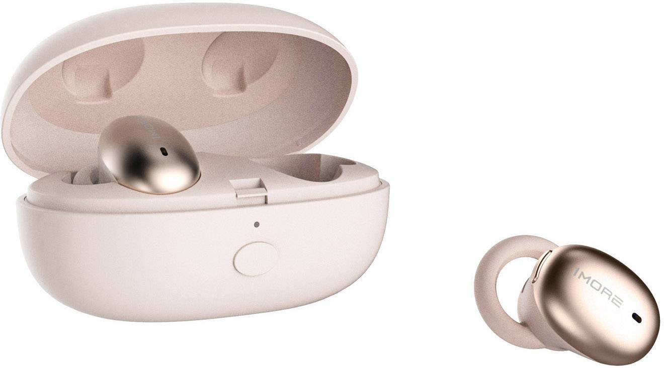 1more E1026BT-I In Ear Kopfhörer Bluetooth® Gold Noise Cancelling Headset