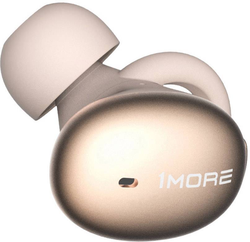1more E1026BT-I In Ear Kopfhörer Bluetooth® Gold Noise Cancelling Headset