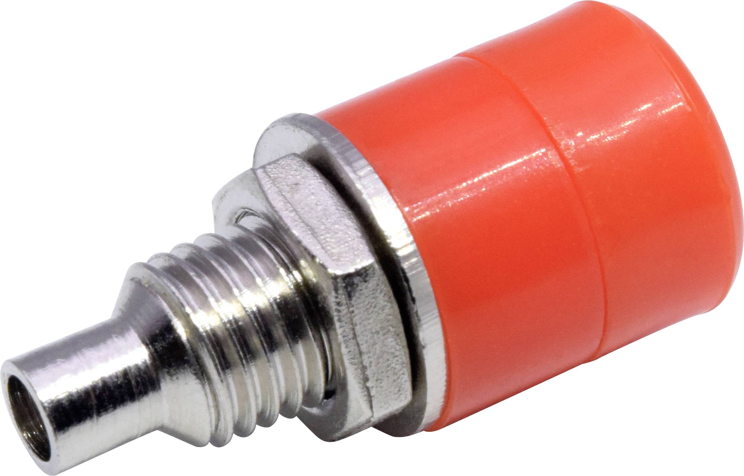 TRU COMPONENTS Laborsteckverbinder-Sortiment Buchse, Einbau vertikal Rot 10St.