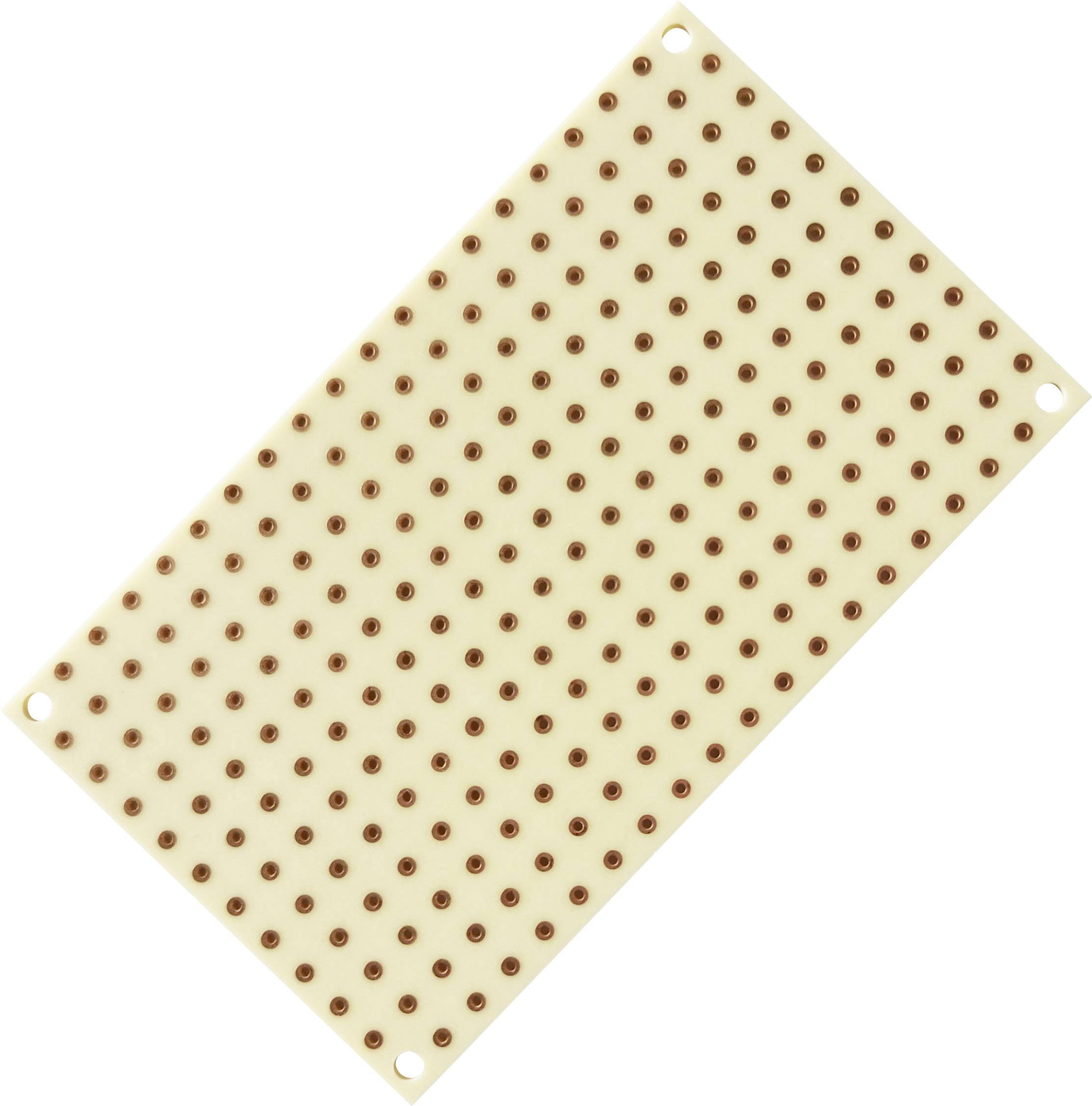 TRU COMPONENTS T1906SA036 Europlatine Hartpapier (L x B) 100mm x 60mm 35µm Rastermaß 5mm Inhalt 4St.