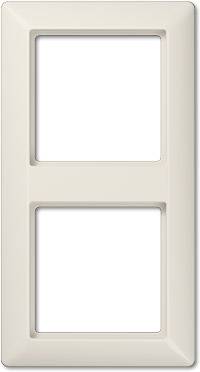 Jung 2fach Rahmen Creme-Weiß AS582 1St.