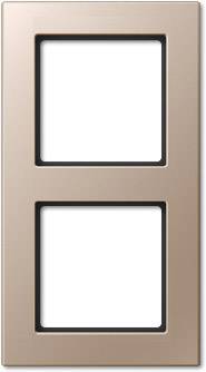 Jung 2fach Rahmen Champagner AC582CH 1 St.