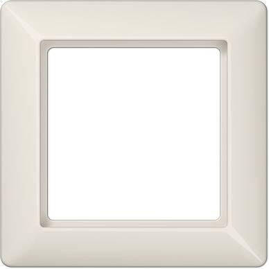 Jung 1fach Rahmen Creme-Weiß AS581 1 St.