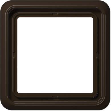 Jung 1fach Rahmen Abdeckung Braun CD581BR 1 St.