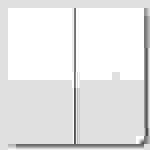 Jung 2fach Abdeckung Serienschalter, Serientaster Creme-Weiß CD595