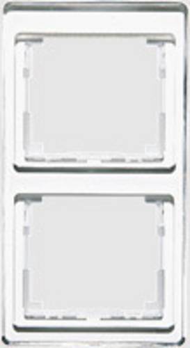 2fach Rahmen Abdeckung Weiß SL5820WW