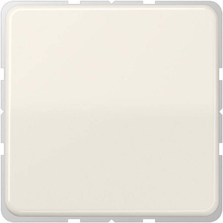 Jung 1fach Einsatz Schutzkontakt-Steckdose mit Klappdeckel Creme-Weiß CD1520NBFKL 1 St.