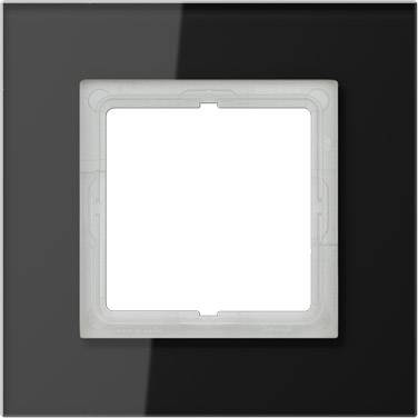 Jung 1fach Rahmen Abdeckung Schwarz LSP981GLSW 1 St.