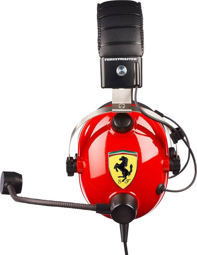 Thrustmaster Scuderia Ferrari Race Kit Lenkrad Add-On USB PC, PlayStation 3, PlayStation 4, Xbox One Schwarz, Rot