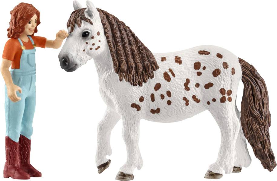 Schleich Horse Club - Set De Juguete Mia Y Spotty, Figura De Caballo Y Niña, Para Niños A Partir De 5 Años