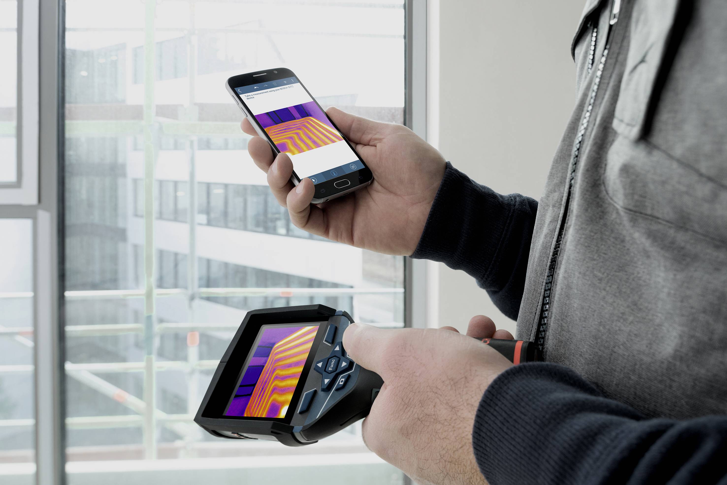 Bosch Professional GTC 400 C Wärmebildkamera -10 bis 400 °C