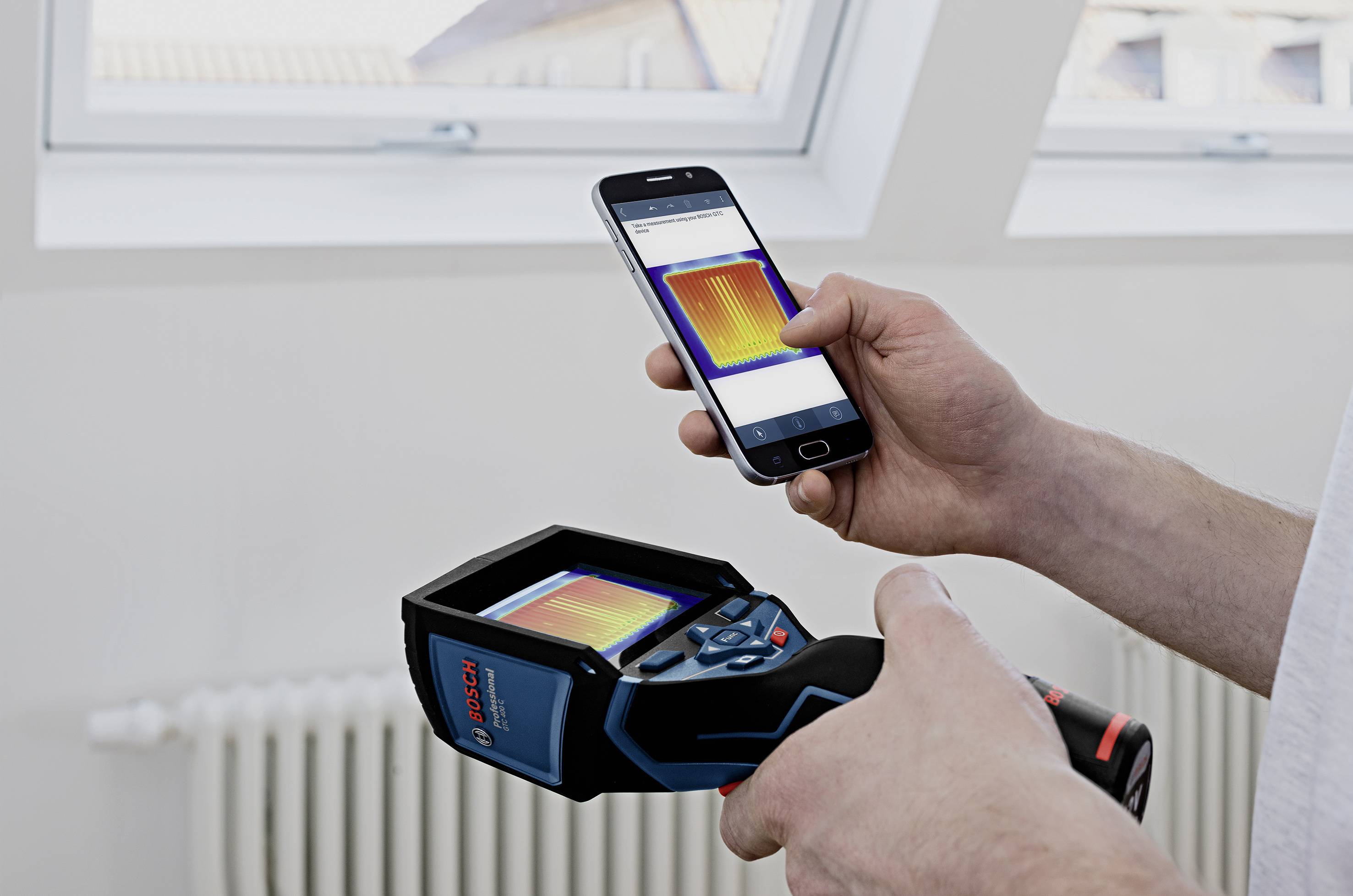 Bosch Professional GTC 400 C Wärmebildkamera -10 bis 400°C