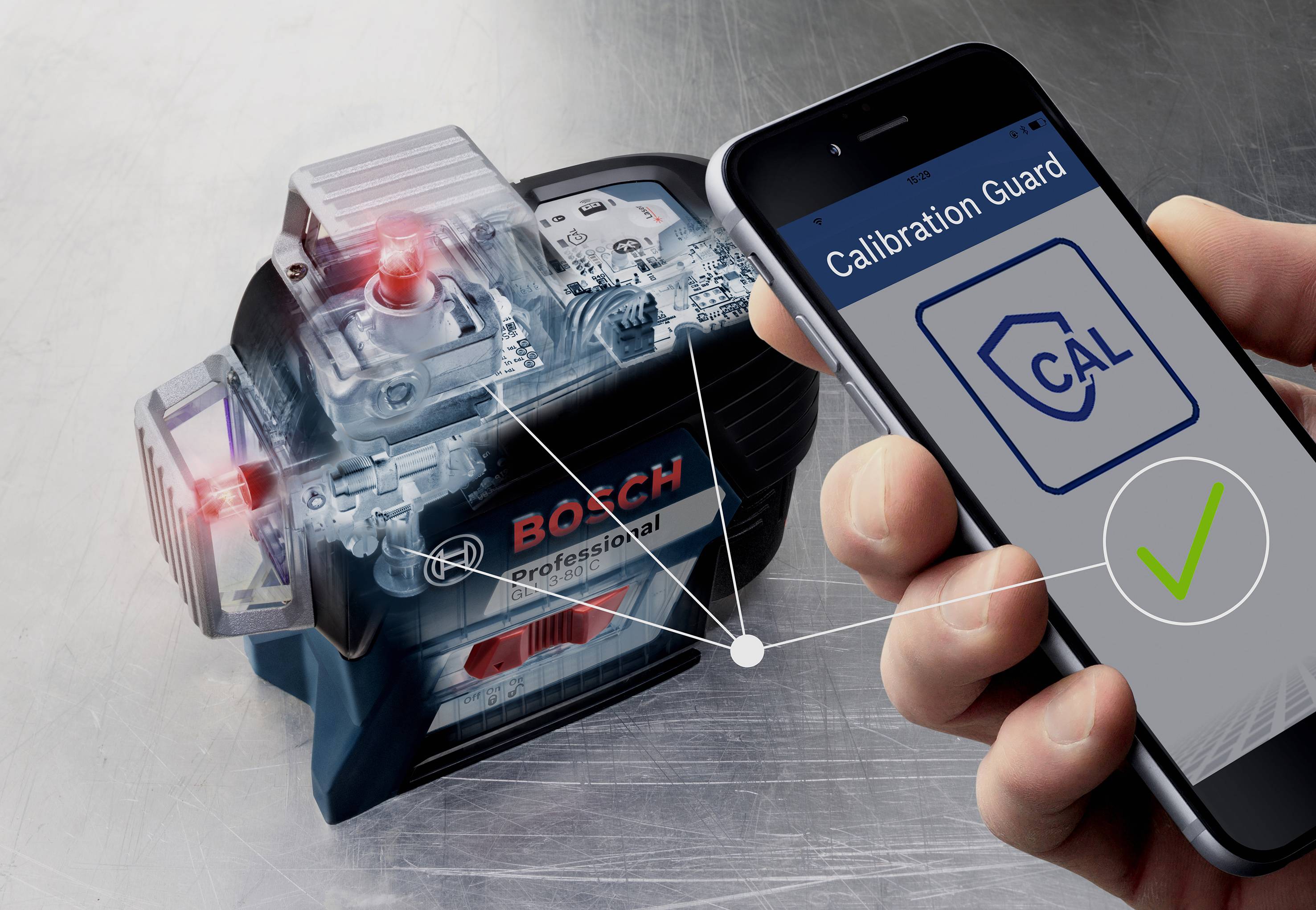 Bosch Professional GLL3-80C Linienlaser Reichweite (max.): 120m