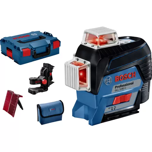Bosch Professional GLL3-80C Linienlaser Reichweite (max.): 120m Bosch Professional GLL3-80C Linienlaser Reichweite (max.): 120m
