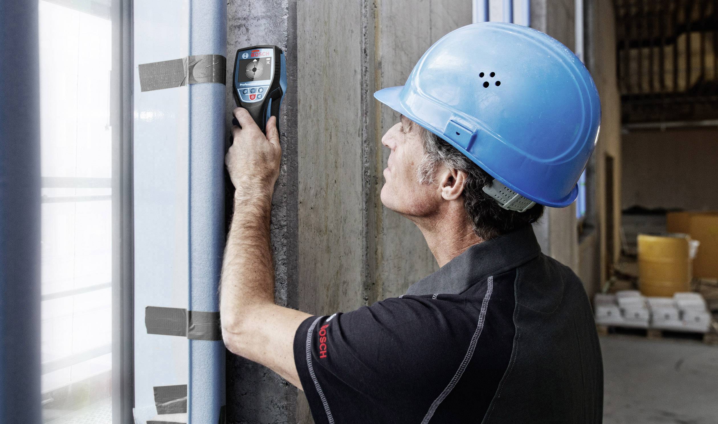 Bosch Professional Ortungsgerät D-tect 120 0601081308 Ortungstiefe (max.) 120 mm Geeignet für eisenhaltiges Metall, Holz, Kunststoff, nicht eisenh