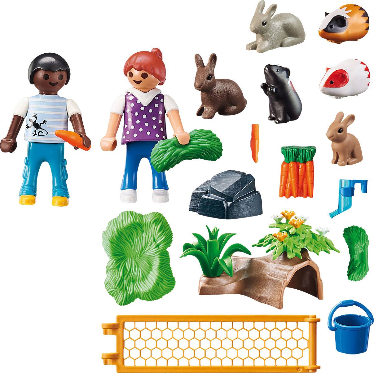 Kleintiere im Freigehege