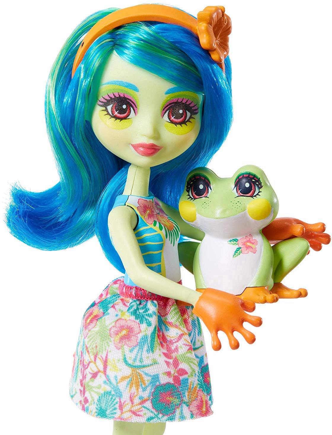 Mattel Enchantimals Tamika Tree Frog & Burst GFN43