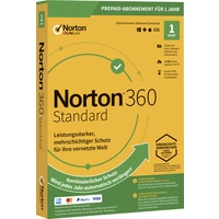 Norton Life Lock Norton™ 360 Standard 10GB GE 1 USER 1 DEVICE 12MO Jahreslizenz, 1 Lizenz Windows, Mac, Android Antivirus Norton Life Lock Norton™ 360 Standard 10GB GE 1 USER 1 DEVICE 12MO Jahreslizenz, 1 Lizenz Windows, Mac, Android Antivirus