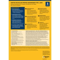 Norton Life Lock Norton™ 360 Deluxe 50GB GE 1 USER 5 DEVICE 12MO Jahreslizenz, 5 Lizenzen Windows, Mac, Android Antivirus Norton Life Lock Norton™ 360 Deluxe 50GB GE 1 USER 5 DEVICE 12MO Jahreslizenz, 5 Lizenzen Windows, Mac, Android Antivirus