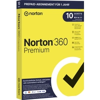 Norton Life Lock Norton™ 360 Premium 75GB GE 1 USER 10 DEVICE 12MO Jahreslizenz, 10 Lizenzen Windows, Mac, Android Antivirus Norton Life Lock Norton™ 360 Premium 75GB GE 1 USER 10 DEVICE 12MO Jahreslizenz, 10 Lizenzen Windows, Mac, Android Antivirus