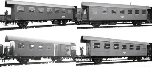 Roco 74162 H0 4er-Set Spantenwagen der ÖBB