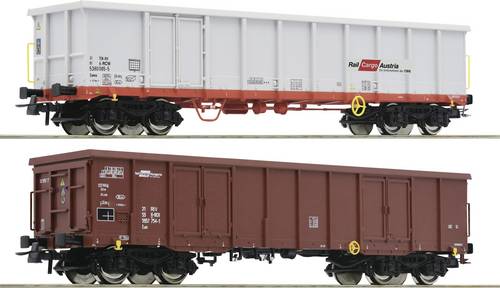 Roco 76076 H0 2er-Set Offene Güterwagen der ÖBB