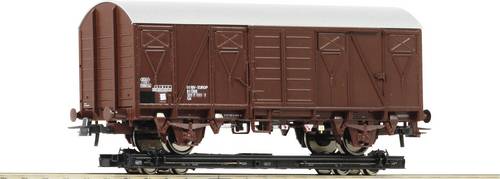 Roco 34575 H0e Rollwagen mit Güterwagen der ÖBB