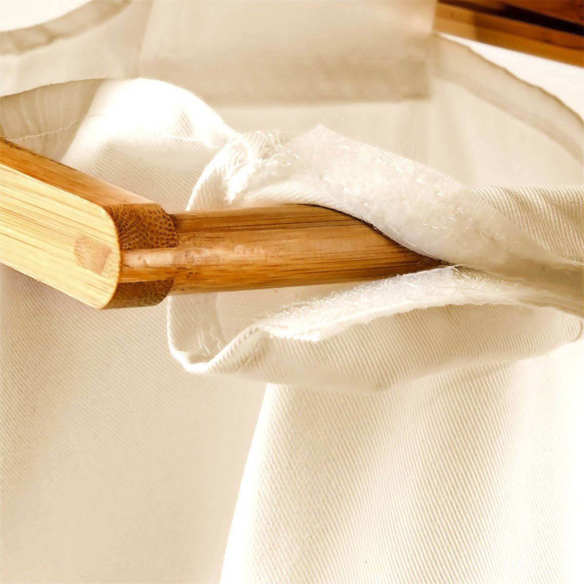 Relaxdays 10016333 Linea waschbar Regal Bambus, Creme Stand