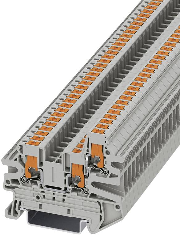 Phoenix Contact 1078966 Durchgangsklemme 5.2mm Push-In-Klemme Grau 50St.