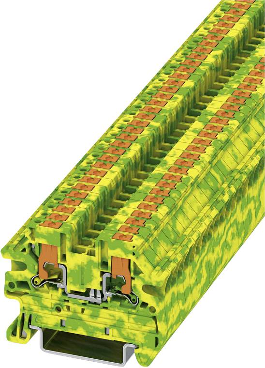 Phoenix Contact 1078963 Schutzleiterklemme 5.2mm Push-In-Klemme Grün, Gelb 50St.