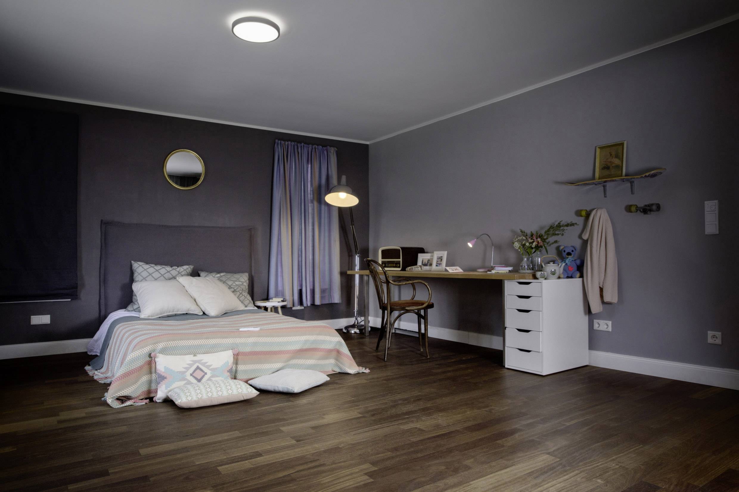 LEDVANCE ORBIS CCT / DIM L 4058075259812 LED-Deckenleuchte Weiß 21 W Warmweiß, Neutralweiß, Tageslichtweiß Leuchtfarbe einstellbar, Dimmbar über